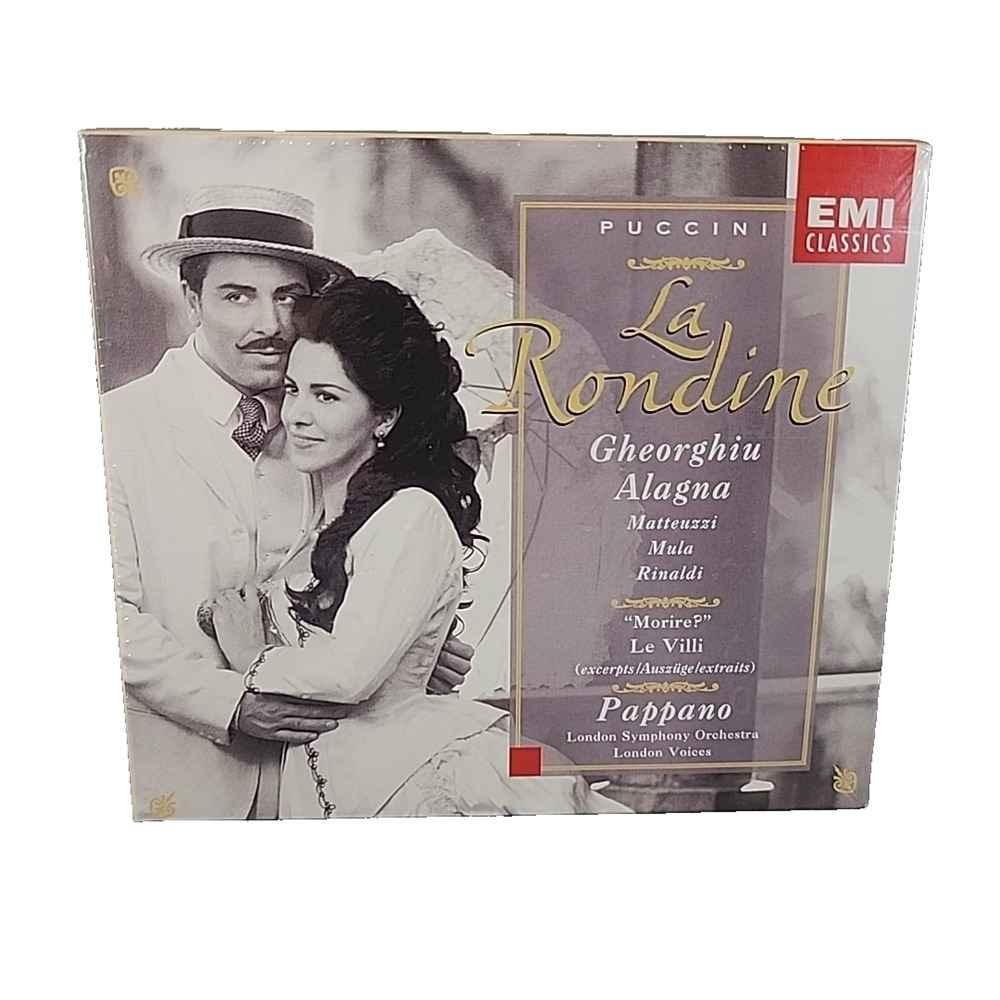 Puccini: La Rondine (CD, Apr-1997, 2 CD, EMI Music Distribution) New-Sealed